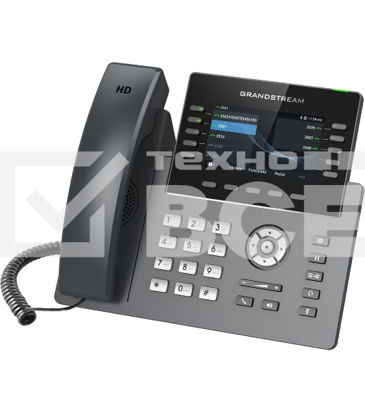 Телефон IP Grandstream GRP-2615 черный