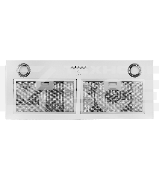 Вытяжка встраиваемая Lex GS Bloc P 900 белый управление: кнопочное (1 мотор)