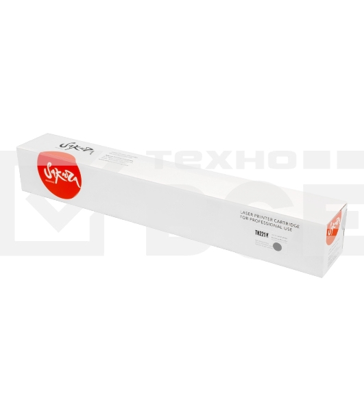 Тонер-туба Sakura KMTN-221K (A8K3150) для Konica Minolta, черный, 24000 к.