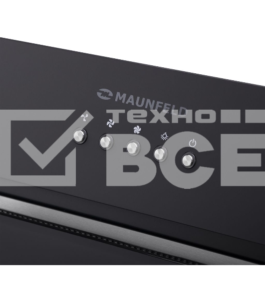 Кухонная вытяжка Maunfeld TRAPEZE 602IG черный