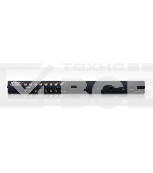 Переключатель электронный ATEN 16Port Cat 5 High Density KVM Over the NET