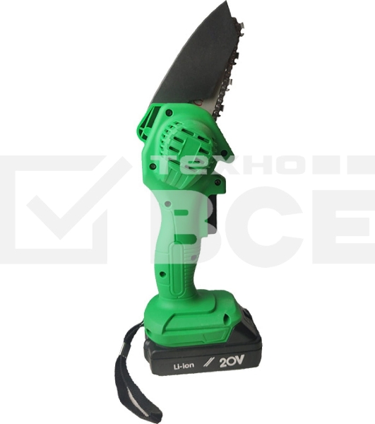 Электрическая цепная пила Zitrek GreenSaw 20 дл.шины:4' (10 см) 2аккум. 1.5Ач ЗУ (082-1850)