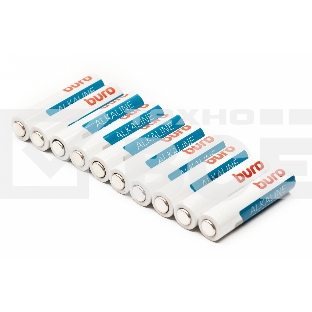 Батарея Buro Alkaline LR03 AAA (10шт) коробка