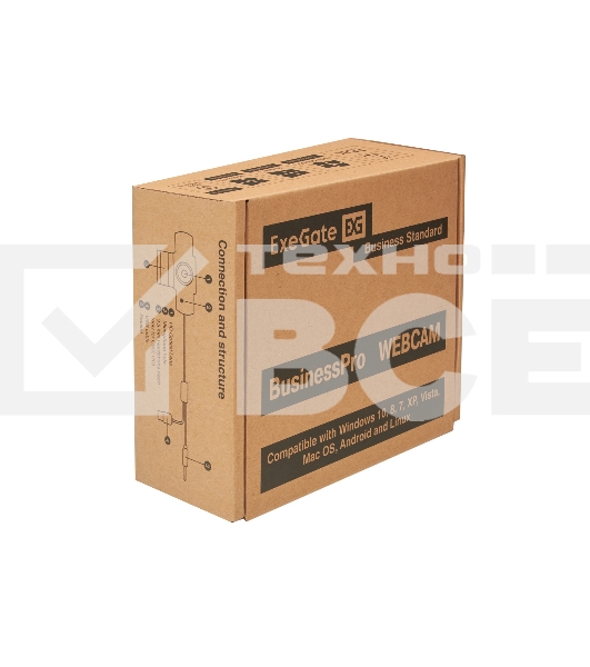 Веб-камера ExeGate BusinessPro C922 2K