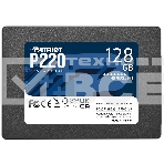 Накопитель SSD Patriot P220, 128GB, SATA III, 2.5