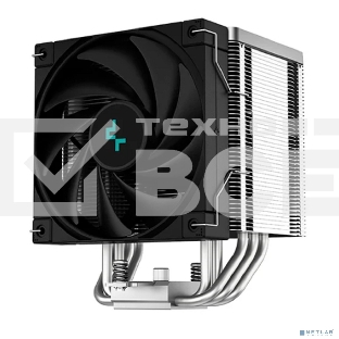 Кулер для процессора DEEPCOOL AK500 серебристый/черный, 120 мм, алюминий/медь, 1850 об/мин, 31.5 дБ, 4 pin, 240 Вт, 158 мм