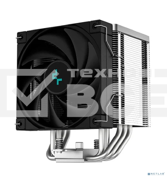 Кулер для процессора DEEPCOOL AK500 серебристый/черный, 120 мм, алюминий/медь, 1850 об/мин, 31.5 дБ, 4 pin, 240 Вт, 158 мм