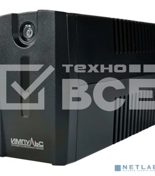 Источник бесперебойного питания Импульс ЮНИОР СМАРТ 600, 600/360 ВА/Вт, LED, USB, SCHUKOx2