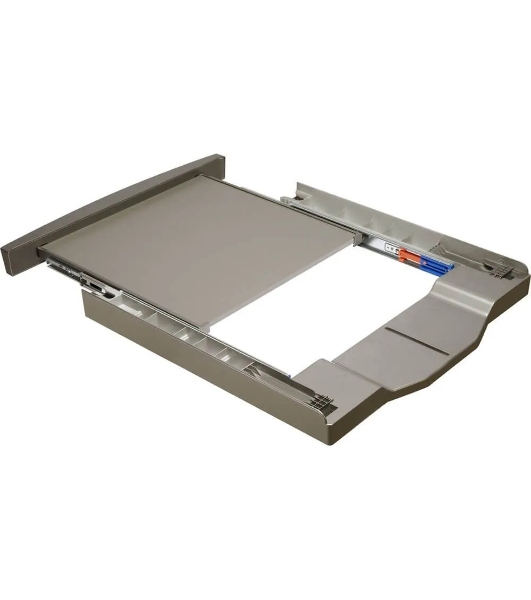 Соединительный элемент для сушильных машин Midea/Соединительный элемент для сушильных машин Midea, выдвижная полка, максимальная нагрузка на полку 16 кг, серебристый