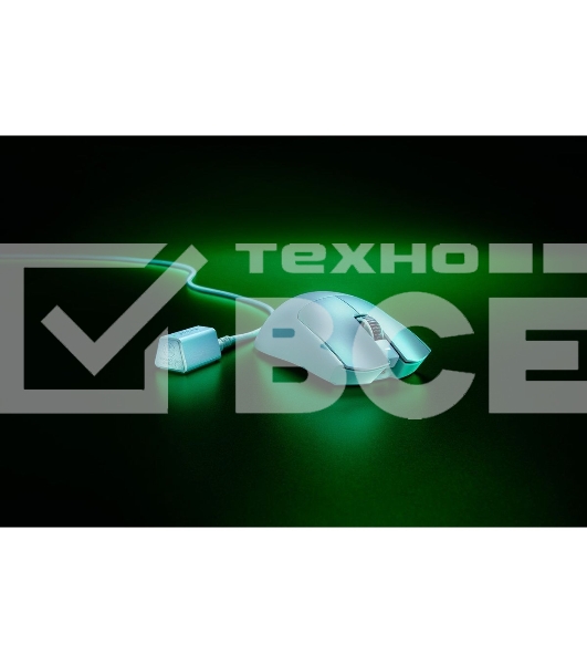 Мышь беспроводная/проводная Razer Viper V3 Pro белый, 35000 dpi, радиоканал, USB, кнопки - 8