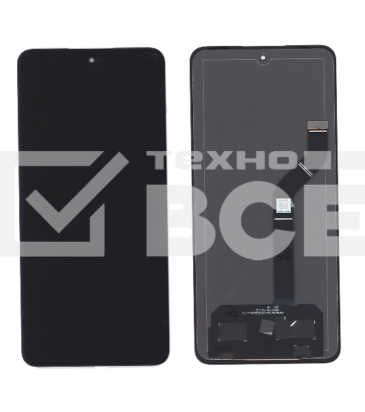 Дисплей для Xiaomi Xiaomi 12 Lite в сборе с тачскрином черный TFT