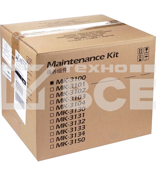 Сервисный комплект Kyocera MK-3100 (1702MS8NL0/1702MS8NLV), 300000 стр., для FS-2100D/2100DN/ECOSYS M3040DN/M3540DN