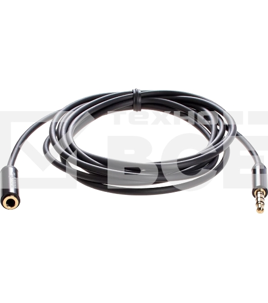 Кабель удлинит 3.5 Jack (M) - 3.5 Jack (F), 2м Telecom PRO <TAV7179M-2M>
