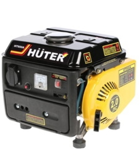 Электрогенератор бензиновый инверторный Huter HT950A, 0.95 кВт, 63 дБ, 16.8 кг