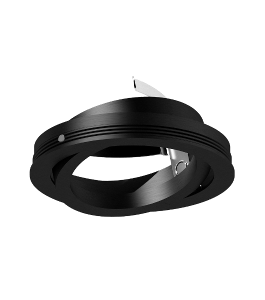 Насадка для корпуса светильника N7002 PBK черный полированный D70*H26mm Out1.5mm MR16