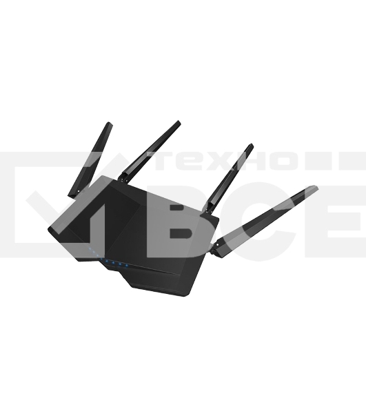 Маршрутизатор Tenda AC6 AC1200 Двухдиапазонный, Wi-Fi маршрутизатор, 4*5 дБи внешние антенны
