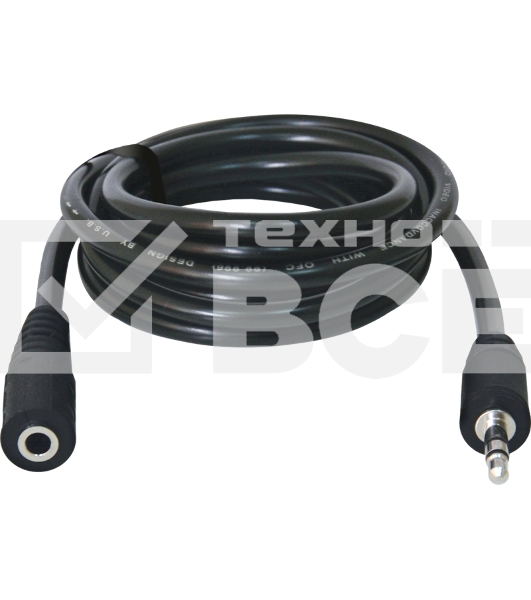 Аудио-кабель Defender Jack02-05 Jack M- Jack F, 1.5 м