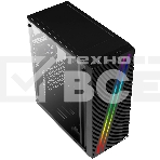 Компьютерный корпус Aerocool  / Formula Streak-A-BK-v1 черный без БП ATX 1x80mm 2xUSB2.0 1xUSB3.0 audio, фото4