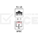 Модуль Rexant Keystone Jack RJ-45(8P8C), UTP неэкранированный, категория 5e, тип 180 градусов,самозажимной, белый, фото4