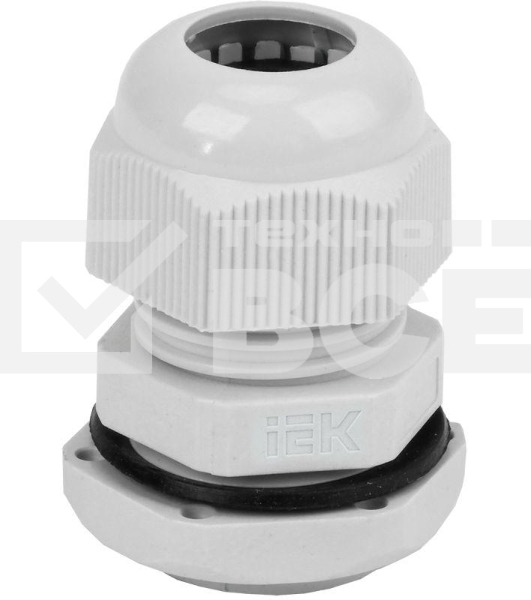 Сальник PG 11 диаметр проводника 7-9мм IP54 ИЭК Iek YSA20-10-11-54-K41