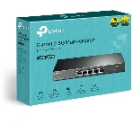 Коммутатор TP-Link 5-Port 2.5G Multi-Gigabit Desktop Switch, 5 × 2.5 G RJ45 Ports, Desktop Steel Case, Silent, Plug and Play, Wall mount., фото4