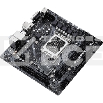 Материнская плата ASRock H610M-HDV, LGA 1700, Intel H610, 2xDDR4, 4xSATA, 1xPCIe 4.0 x16, 1xPCIe x1, 1xHDMI, 1xDP, 1xVGA, 1x 1Gb LAN, 2xUSB-A 3.2 Gen 1, 4xUSB-A 2.0, 3x3.5 мм, 7.1, mATX, фото3