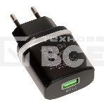 Сетевое зарядное устройство + Кабель Type-C HOCO HC-16293 C12Q/1m/QC 3.0/1 USB/Выход: 5V_9V_12V, 18W, черный, фото3