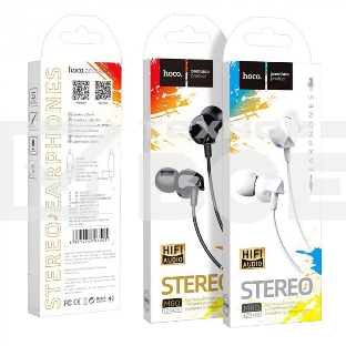Гарнитура HOCO m60 Perfect sound с микрофоном, 3.5 Jack, белый