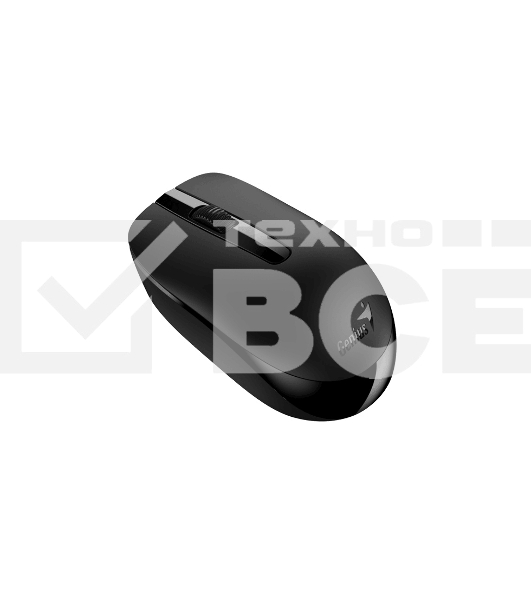 Мышь беспроводная NX-7007 чёрная (black, G5 Hanger), 2.4GHz wireless, BlueEye 1200 dpi, 1xAA