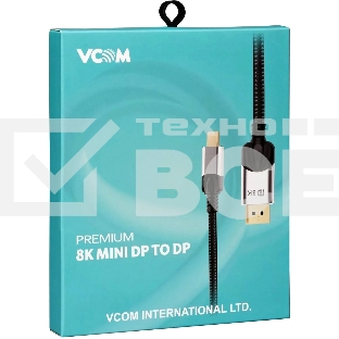 Кабель-переходник Mini DisplayPort M -> Display Port M 1.4V 3м VCOM