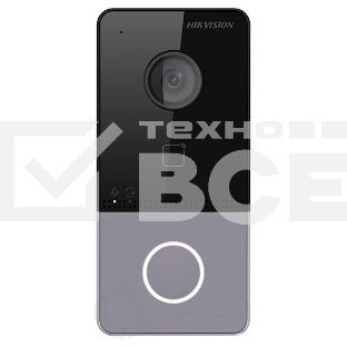 Видеопанель Hikvision DS-KV6113-WPE1(C), черный