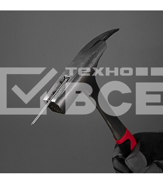 Молоток Matrix кровельщика 600г цельнометаллический двухкомпонентная рукоятка