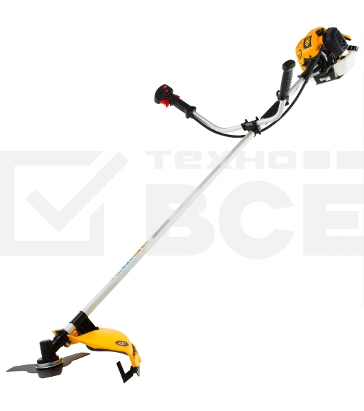 Триммер Denzel DT 25 бензиновый 25см3 1.3 лс. неразъемная штанга состоит из 2 частей