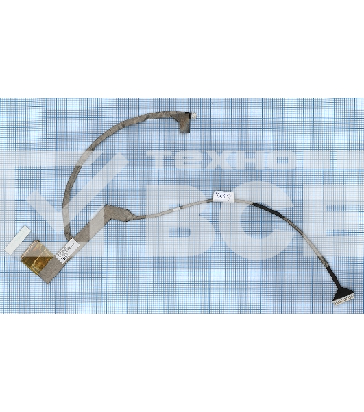 Шлейф матрицы для ноутбука HP ProBook 4520S 4525S (с камерой)