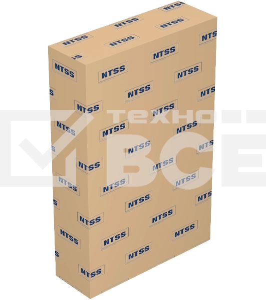 Шкаф коммутационный NTSS Премиум (NTSS-W9U6060FD) настенный 9U 570x600мм пер.дв.металл 60кг серый 500мм 22кг 220град. 500мм IP20 сталь