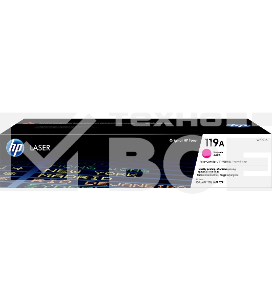 Картридж лазерный HP 119A Magenta Original Laser Toner Cartridge