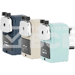 Точилка для карандашей механическая Deli E0620S, 1 отверстие, пластик, ассорти, фото2