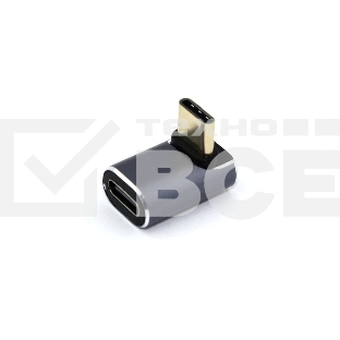 Переходник USB 4 Type C мама-папа угловой тип 3