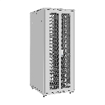 Шкаф телекоммуникационный 19' напольный 42U ExeGate EC-FS-42U.800.1000.G.V.GREY (19”, 42U, 800x1000x2054mm (ШхГхВ), передняя дверь закаленное стекло, задняя двойная перфорированная дверь, съемные боковые панели, пыле- и влагозащита IP20, встроенный вентиляционный модуль, 1 полка в комплекте, светло-серый RAL 7035, 3 коробки), фото6
