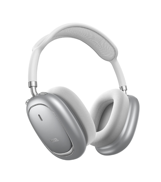Полноразмерная гарнитура беспроводная Hoco W68 Calma, серебристый