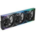 Кулер для корпуса Thermalright TL-M12QR Reverse (124x120x25mm, 4-pin PWM, ARGB, 47.6CFM, 23.2dBA, 1500RPM, черный), фото8
