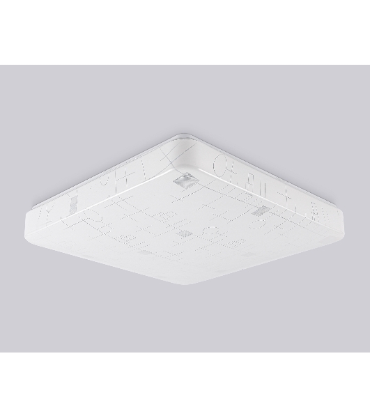Потолочный светодиодный светильник Ambrella light FZ1155 WH белый 24W 6400K 330*330*80 (Без ПДУ)