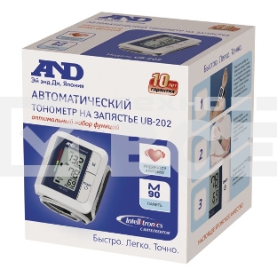 Тонометр запястный A&D UB-202