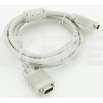 Кабель VGA Premium 15M/15M. Тройной экран, ферритовые кольца 3м, фото2