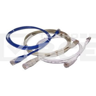 Кабель Патч-корд Lanmaster UTP TWT-45-45-3.0-BL вилка RJ-45-вилка RJ-45 кат.5е 3м синий ПВХ (уп.:1шт)