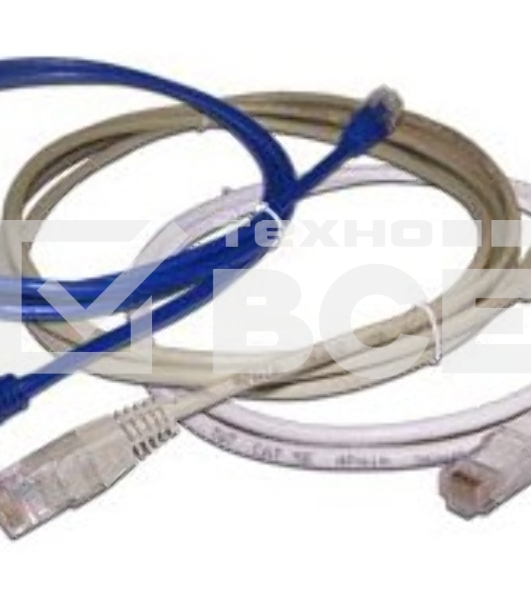 Кабель Патч-корд Lanmaster UTP TWT-45-45-3.0-BL вилка RJ-45-вилка RJ-45 кат.5е 3м синий ПВХ (уп.:1шт)