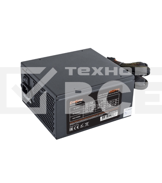 Блок питания Exegate 850PPX (EX259613RUS-S), 850Вт, 140мм, черный