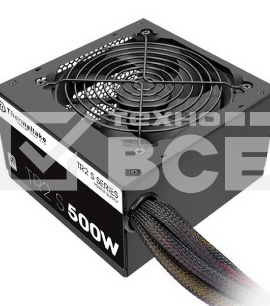 Блок питания Thermaltake TR2 S (PS-TRS-0500NPCWEU-2), 500Вт, 80 PLUS, 120мм, черный