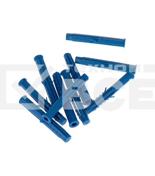 Дюбель распорный KRANZ 6х50, синий, пакет (50 шт./уп.)