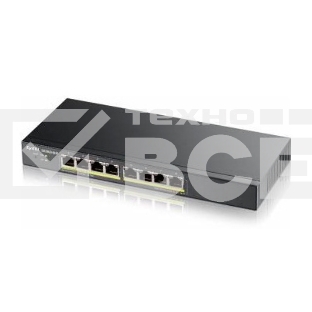 Коммутатор Smart L2 Zyxel GS1900-8, 8xGE, настольный, бесшумный